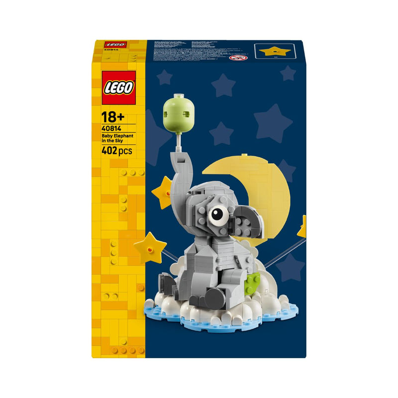 Đồ Chơi Lắp Ráp Voi Con Khám Phá Bầu Trời LEGO SEASONS AND OCCASIONS 40814 (402 chi tiết) - ảnh 2
