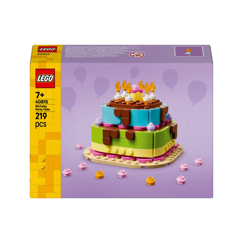 Đồ Chơi Lắp Ráp Bánh Kem Sinh Nhật LEGO SEASONS AND OCCASIONS 40815 (219 chi tiết) - ảnh 2