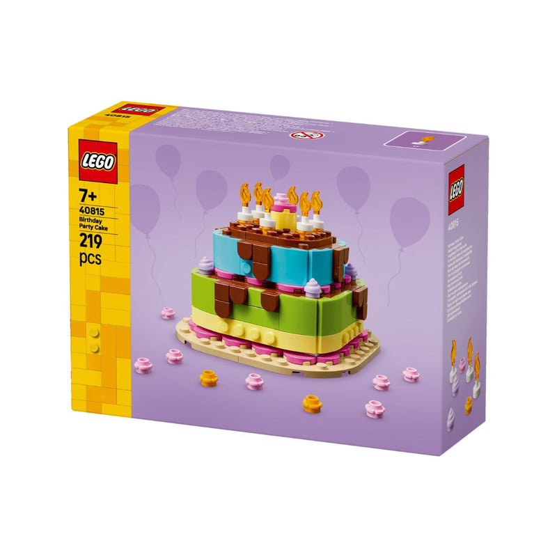 Đồ Chơi Lắp Ráp Bánh Kem Sinh Nhật LEGO SEASONS AND OCCASIONS 40815 (219 chi tiết) - ảnh 3