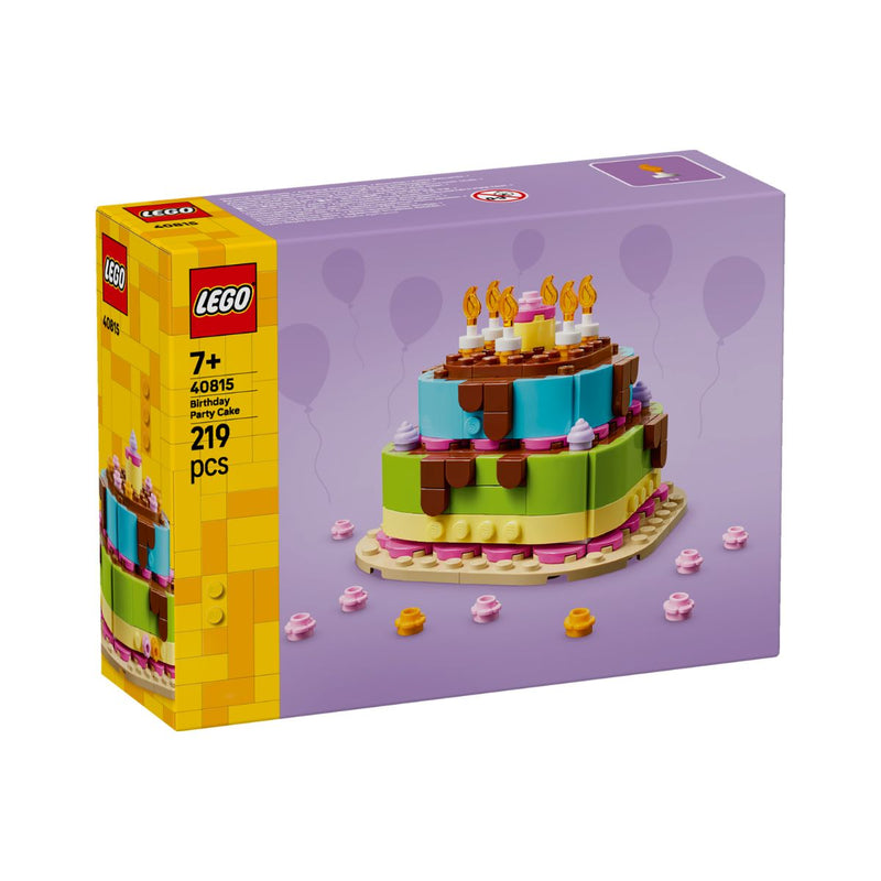 Đồ Chơi Lắp Ráp Bánh Kem Sinh Nhật LEGO SEASONS AND OCCASIONS 40815 (219 chi tiết) - ảnh 4