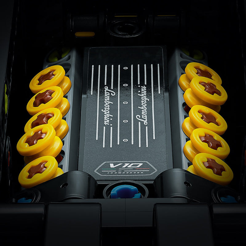 Đồ chơi lắp ráp Siêu Xe Lamborghini Huracán Tecnica LEGO TECHNIC 42161 (806 chi tiết) - ảnh 4