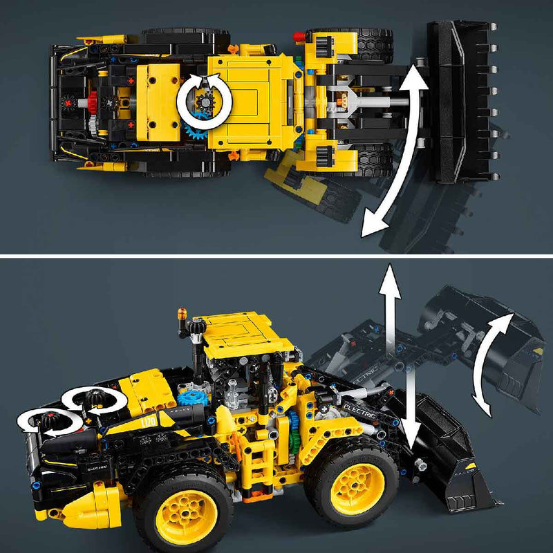 Đồ Chơi Lắp Ráp Xe Xúc Lốp Điện Volvo L120 LEGO TECHNIC 42209 (973 chi tiết) - ảnh 6