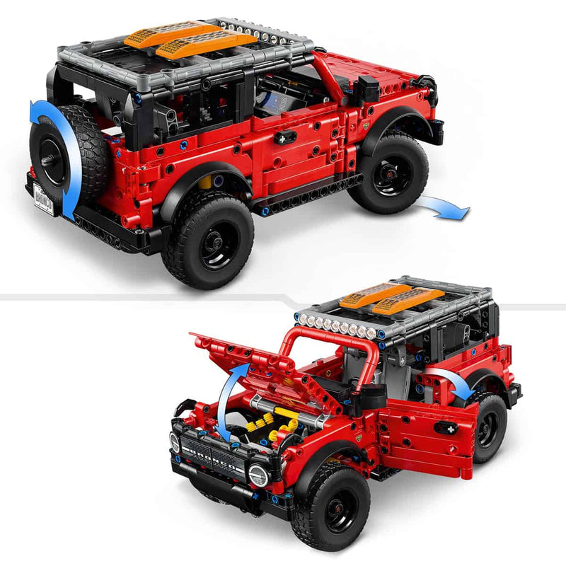 Đồ Chơi Lắp Ráp Siêu Xe Xe Địa Hình Ford Bronco® – V29 LEGO TECHNIC 42213-LG (943 chi tiết) - ảnh 5