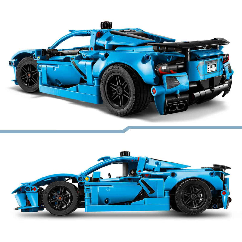 Đồ Chơi Lắp Ráp Siêu Xe Corvette Stingray Xanh Dương LEGO TECHNIC 42217-LG (732 chi tiết) - ảnh 4