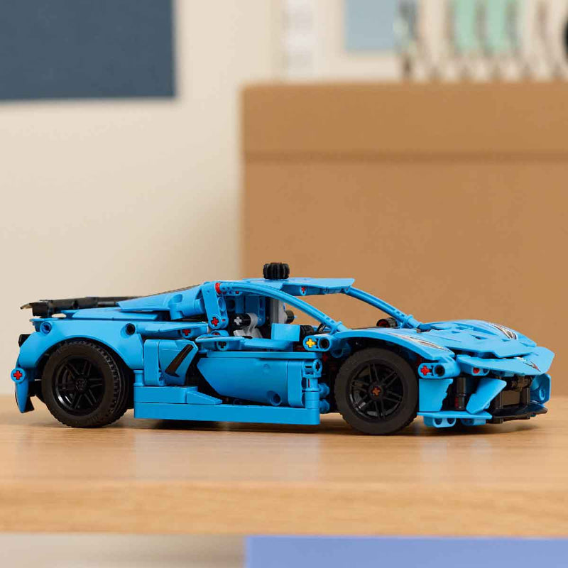 Đồ Chơi Lắp Ráp Siêu Xe Corvette Stingray Xanh Dương LEGO TECHNIC 42217-LG (732 chi tiết) - ảnh 5