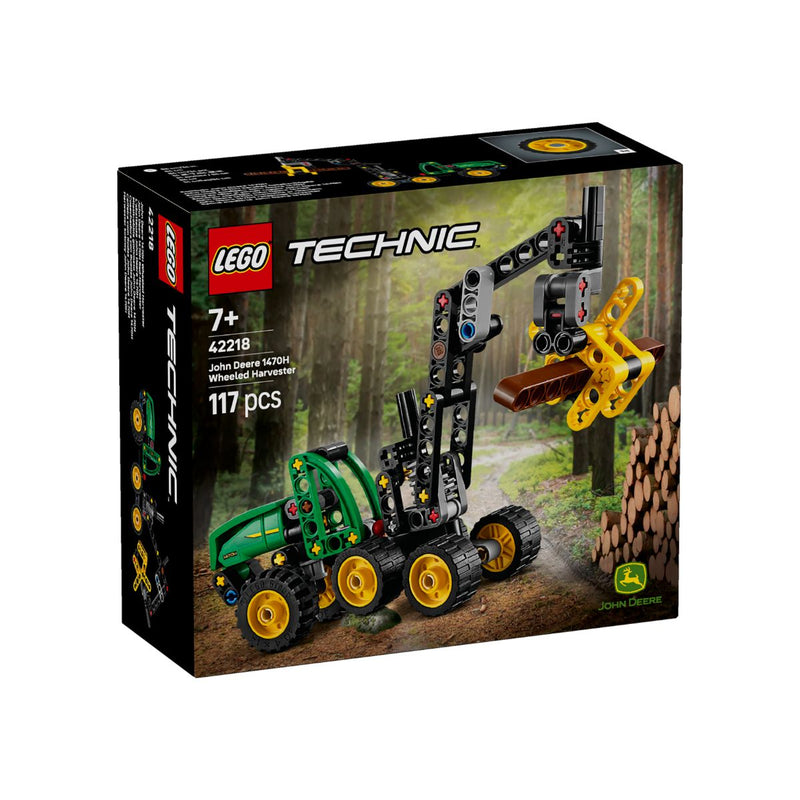 Đồ Chơi Lắp Ráp Xe Thu Hoạch Gỗ John Deere LEGO TECHNIC 42218 (117 chi tiết) - ảnh 3