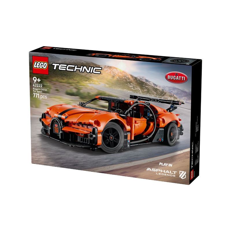 Đồ Chơi Lắp Ráp Bugatti Chiron Pur Sport LEGO TECHNIC 42222 - ảnh 3