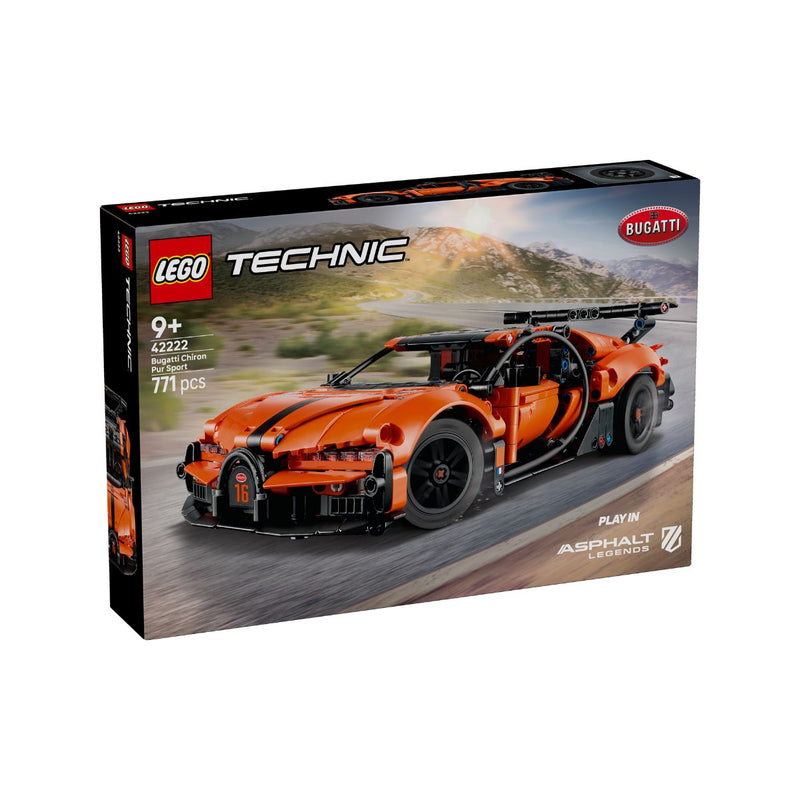 Đồ Chơi Lắp Ráp Bugatti Chiron Pur Sport LEGO TECHNIC 42222 - ảnh 4