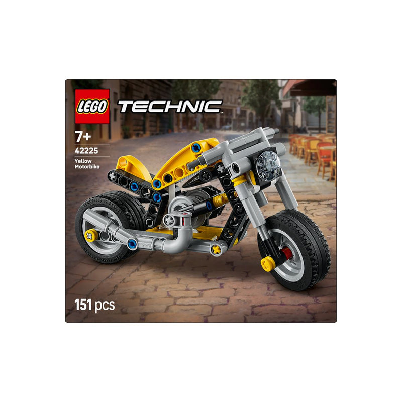 Đồ Chơi Lắp Ráp Mô Tô Màu Vàng LEGO TECHNIC 42225 (151 Chi Tiết) - ảnh 3