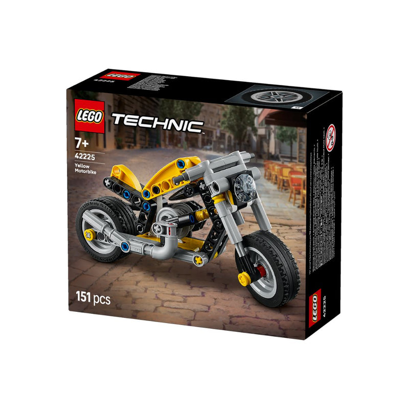 Đồ Chơi Lắp Ráp Mô Tô Màu Vàng LEGO TECHNIC 42225 (151 Chi Tiết) - ảnh 4