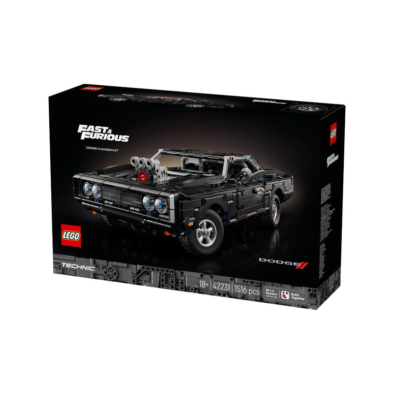 Đồ Chơi Lắp Ráp Xe Dodge Charger R/T – Fast & Furious LEGO TECHNIC 42231 (1516 chi tiết) - ảnh 4
