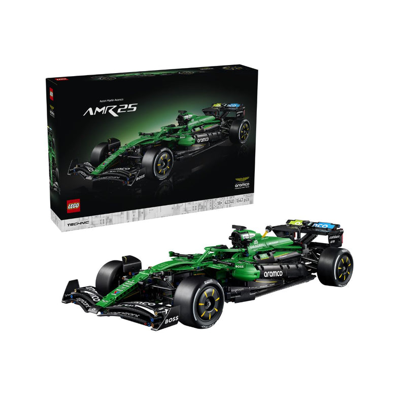 Đồ Chơi Lắp Ráp Aston Martin Aramco AMR25 F1® LEGO TECHNIC 42240 (1547 Chi Tiết)