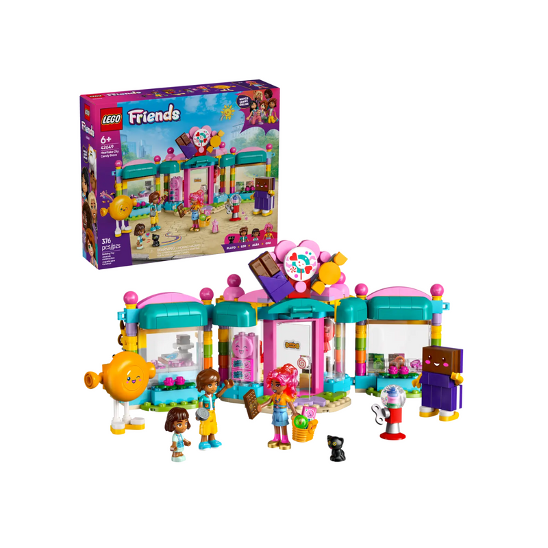 Đồ Chơi Lắp Ráp Cửa Hàng Kẹo Ngọt Thành Phố Heartlake LEGO FRIENDS 42649 (376 chi tiết) - ảnh 3