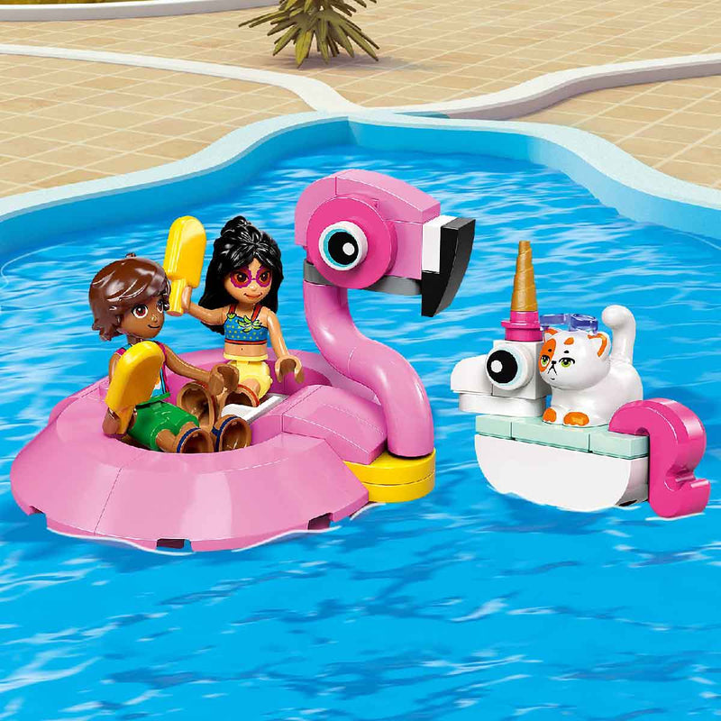 Đồ Chơi Lắp Ráp Bữa Tiệc Hồ Bơi Của Kỳ Lân Và Hồng Hạc LEGO FRIENDS 42658 (99 chi tiết) - ảnh 5