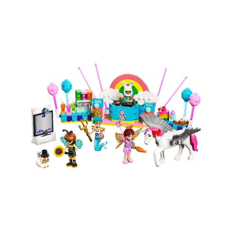 Đồ Chơi Lắp Ráp Tiệc Hóa Trang Chủ Đề Kỳ Lân Và Tiên LEGO FRIENDS 42661 (261 chi tiết) - ảnh 3