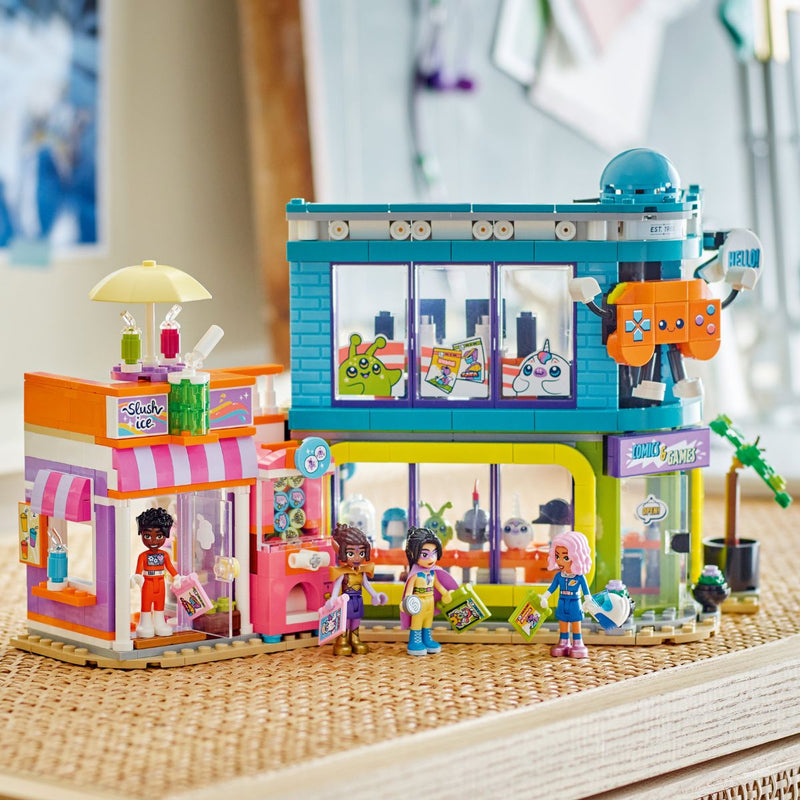 Đồ Chơi Lắp Ráp Cửa Hàng Truyện Tranh Và Trò Chơi LEGO FRIENDS 42674 (1005 Chi Tiết) - ảnh 5