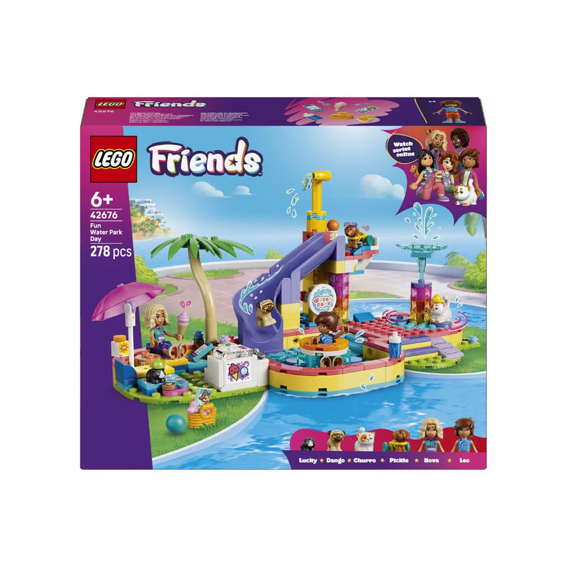 Đồ Chơi Lắp Ráp Trải Nghiệm Công Viên Nước Sôi Động LEGO FRIENDS 42676 (278 chi tiết) - ảnh 2