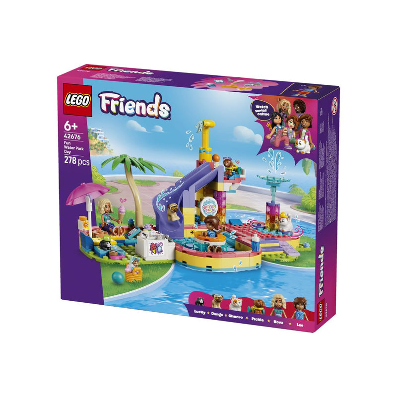 Đồ Chơi Lắp Ráp Trải Nghiệm Công Viên Nước Sôi Động LEGO FRIENDS 42676 (278 chi tiết) - ảnh 4