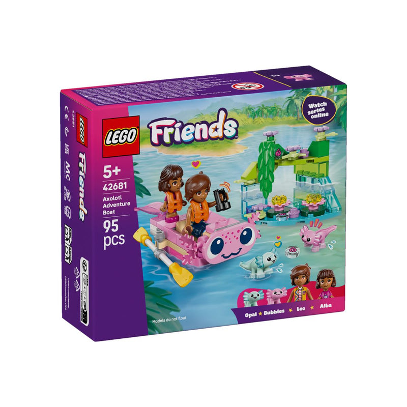 Đồ Chơi Lắp Ráp Thuyền Phiêu Lưu Axolotl LEGO FRIENDS 42681 (95 chi tiết) - ảnh 2
