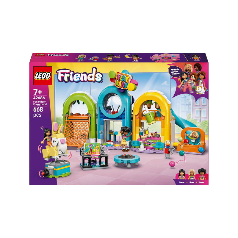 Đồ Chơi Lắp Ráp Sân Chơi Trong Nhà Vui Nhộn LEGO FRIENDS 42686 (668 chi tiết) - ảnh 2