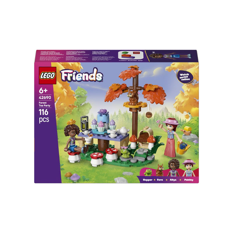 Đồ Chơi Lắp Ráp Tiệc Trà Trong Rừng LEGO FRIENDS 42690 (116 chi tiết) - ảnh 2