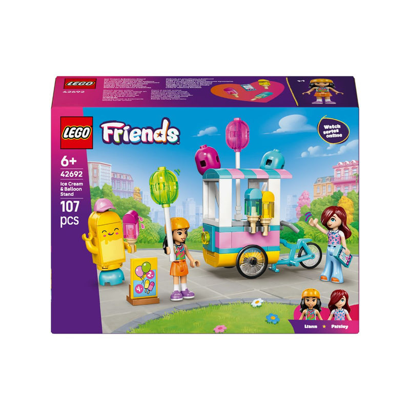 Đồ Chơi Lắp Ráp Gian Hàng Kem Và Bóng Bay LEGO FRIENDS 42692 (107 chi tiết) - ảnh 2