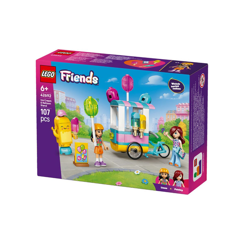 Đồ Chơi Lắp Ráp Gian Hàng Kem Và Bóng Bay LEGO FRIENDS 42692 (107 chi tiết) - ảnh 4