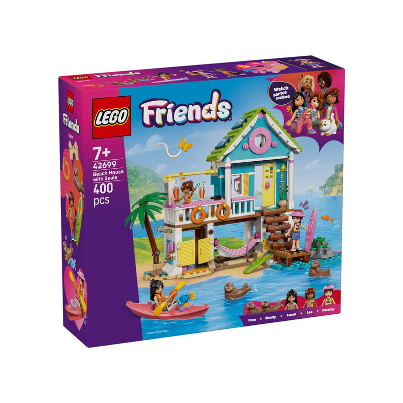 Đồ Chơi Lắp Ráp Ngôi Nhà Ven Biển & Những Chú Hải Cẩu LEGO FRIENDS 42699 - ảnh 4