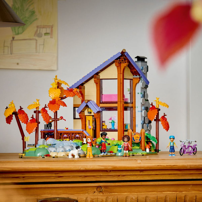 Đồ Chơi Lắp Ráp Nhà Gỗ Ấm Cúng Giữa Rừng Thu LEGO FRIENDS 42705 (1229 chi tiết) - ảnh 6