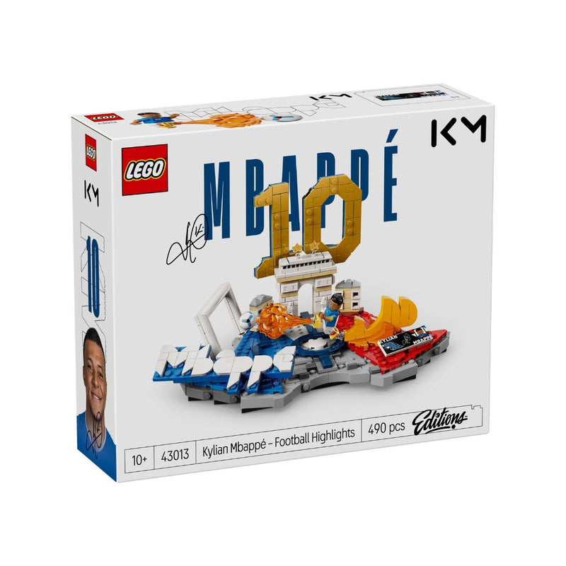 Đồ Chơi Lắp Ráp Biểu Tượng Sân Cỏ Kylian Mbappé LEGO EDITIONS SPORTS 43013 - ảnh 3
