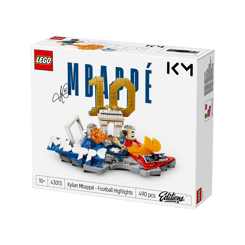 Đồ Chơi Lắp Ráp Biểu Tượng Sân Cỏ Kylian Mbappé LEGO EDITIONS SPORTS 43013 - ảnh 4