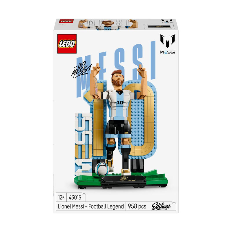 Đồ Chơi Lắp Ráp 2-Trong-1 Huyền Thoại Bóng Đá Lionel Messi LEGO EDITIONS SPORTS 43015 - ảnh 2