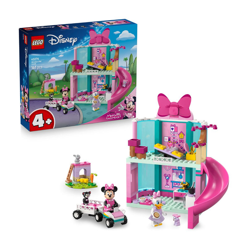 Đồ Chơi Lắp Ráp Khách Sạn Thú Cưng Của Minnie LEGO DISNEY PRINCESS 43274 (161 chi tiết)