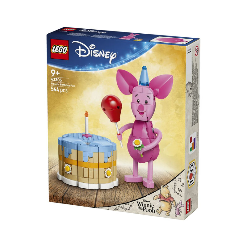 Đồ Chơi Lắp Ráp Sinh Nhật Vui Vẻ Của Piglet LEGO DISNEY PRINCESS 43305 (544 Chi Tiết) - ảnh 2