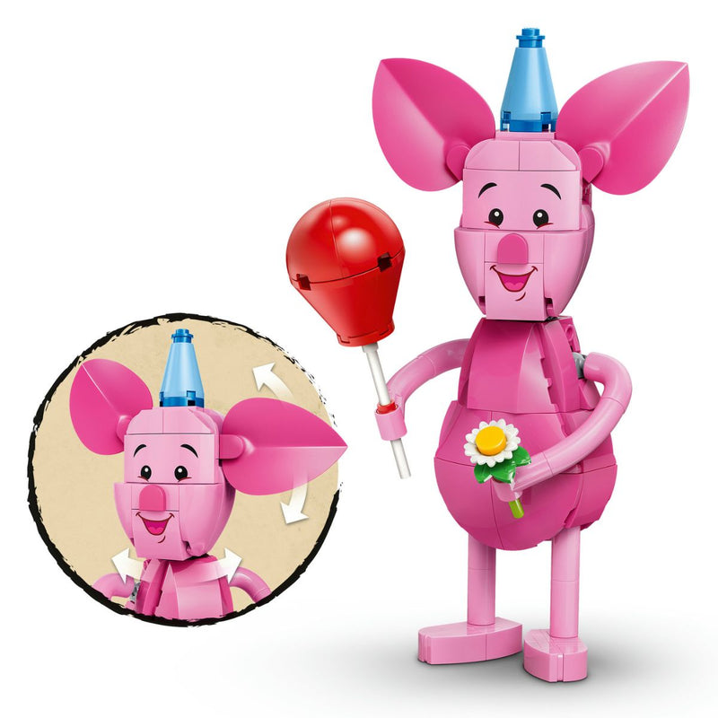 Đồ Chơi Lắp Ráp Sinh Nhật Vui Vẻ Của Piglet LEGO DISNEY PRINCESS 43305 (544 Chi Tiết) - ảnh 6