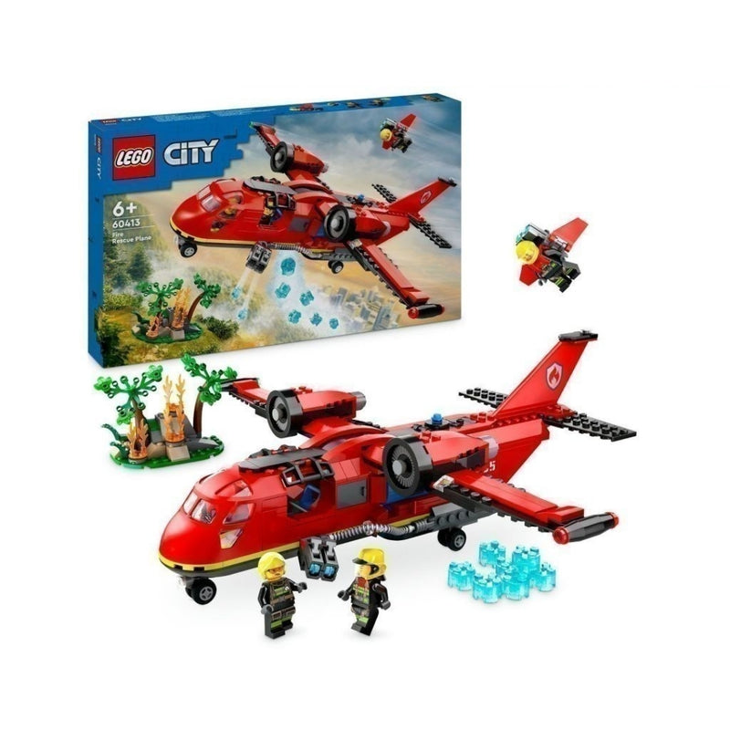 Đồ chơi lắp ráp Máy bay cứu hỏa LEGO CITY 60413 (478 chi tiết)