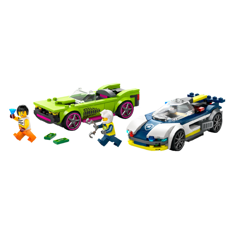 Đồ chơi lắp ráp Xe cảnh sát truy đuổi tội phạm LEGO CITY 60415 (213 chi tiết) - ảnh 3