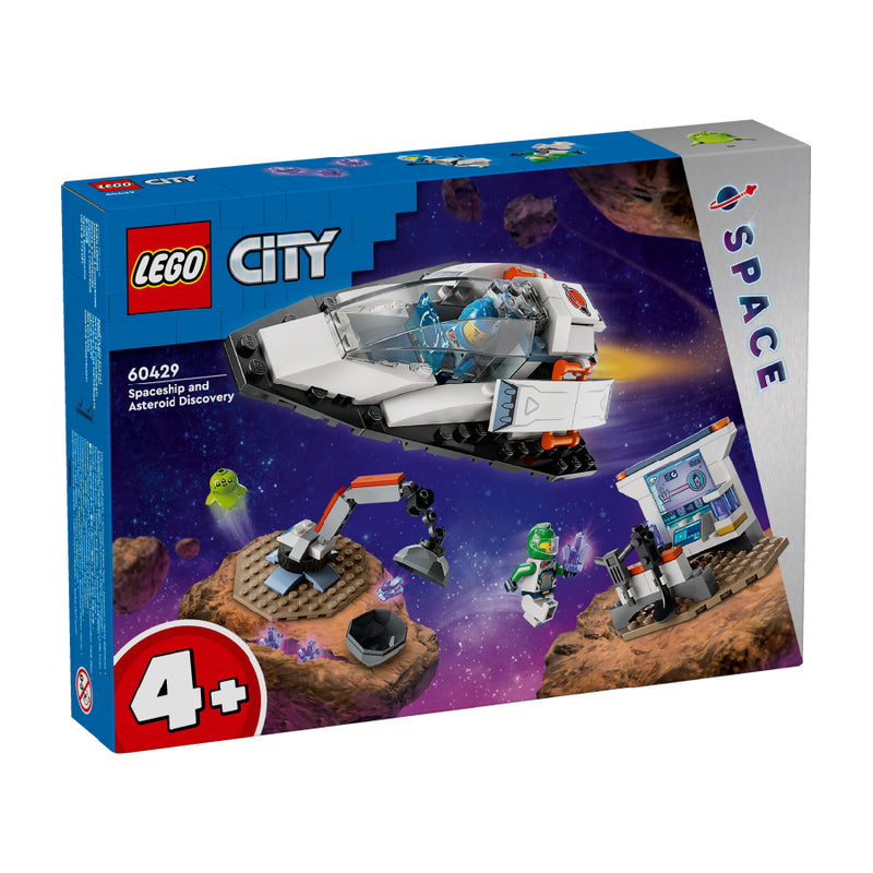 Đồ chơi lắp ráp Tàu vũ trụ khám phá thiên thạch LEGO CITY 60429 (126 chi tiết) - ảnh 2