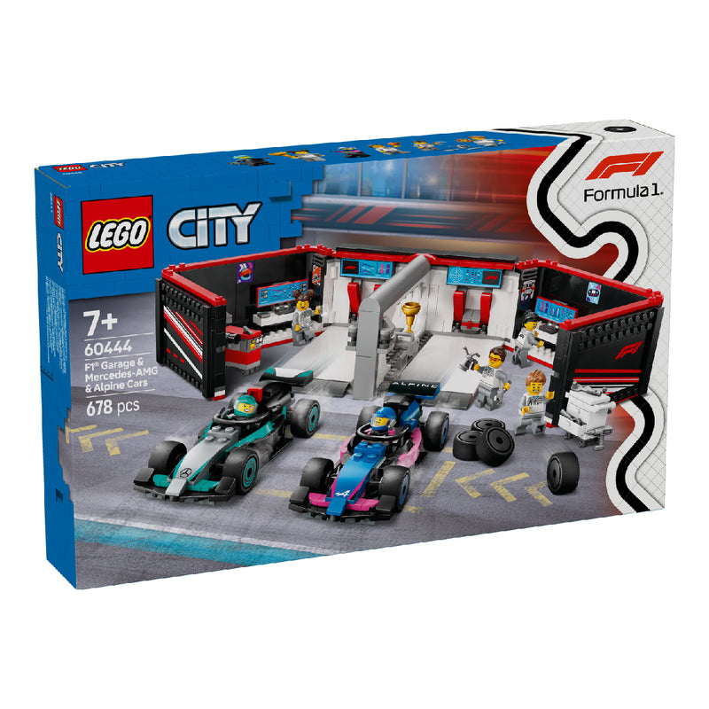 Đồ Chơi Lắp Ráp Gara F1 LEGO CITY 60444 (678 chi tiết) - ảnh 2