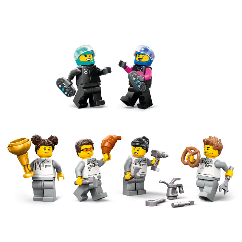 Đồ Chơi Lắp Ráp Gara F1 LEGO CITY 60444 (678 chi tiết) - ảnh 5