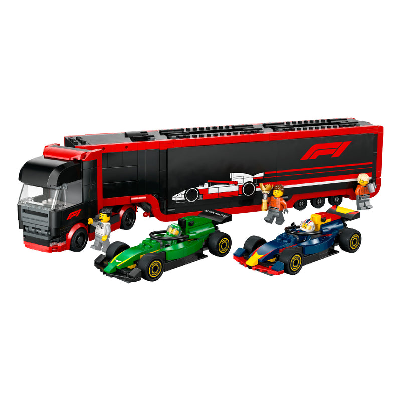 Đồ Chơi Lắp Ráp Xe Vận Chuyển Xe Đua F1 LEGO CITY 60445 (1086 chi tiết) - ảnh 3