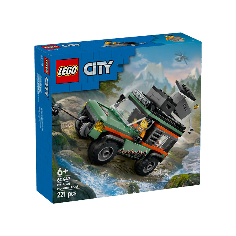 Đồ Chơi Xe Leo Núi Địa Hình 4X4 LEGO CITY 60447 - ảnh 2