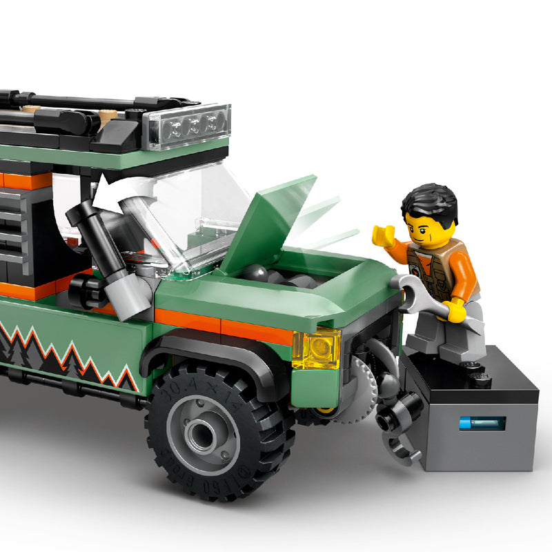 Đồ Chơi Xe Leo Núi Địa Hình 4X4 LEGO CITY 60447 - ảnh 5