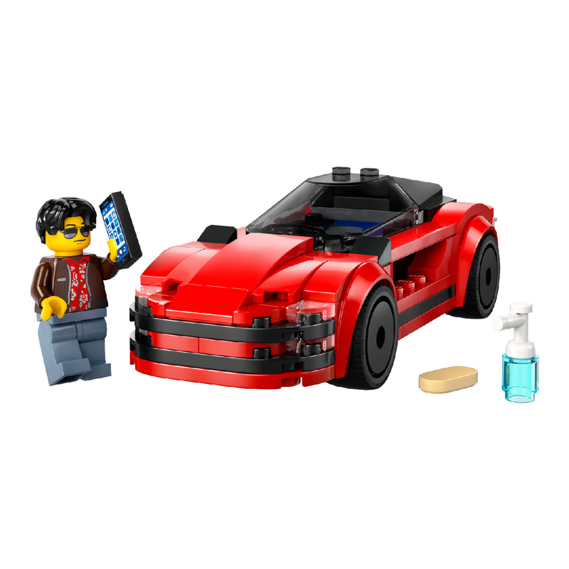 Đồ Chơi Lắp Ráp Xe Thể Thao Màu Đỏ LEGO CITY 60448 (109 chi tiết) - ảnh 3