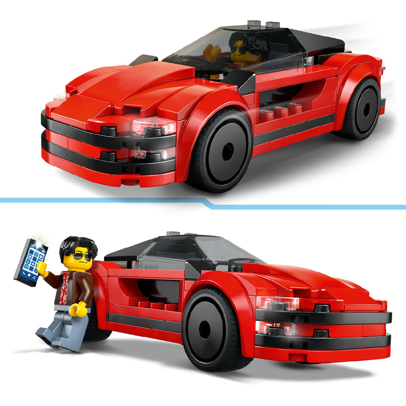 Đồ Chơi Lắp Ráp Xe Thể Thao Màu Đỏ LEGO CITY 60448 (109 chi tiết) - ảnh 4
