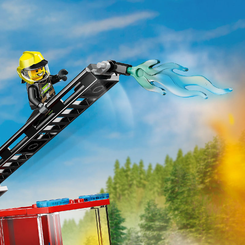 Đồ Chơi Xe Thang Cứu Hỏa LEGO CITY 60463 (82 chi tiết) - ảnh 6