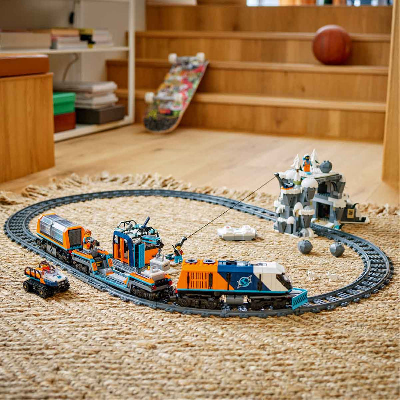 Đồ Chơi Lắp Ráp Tàu Lửa Khám Phá Bắc Cực LEGO CITY 60470 (1517 chi tiết) - ảnh 4