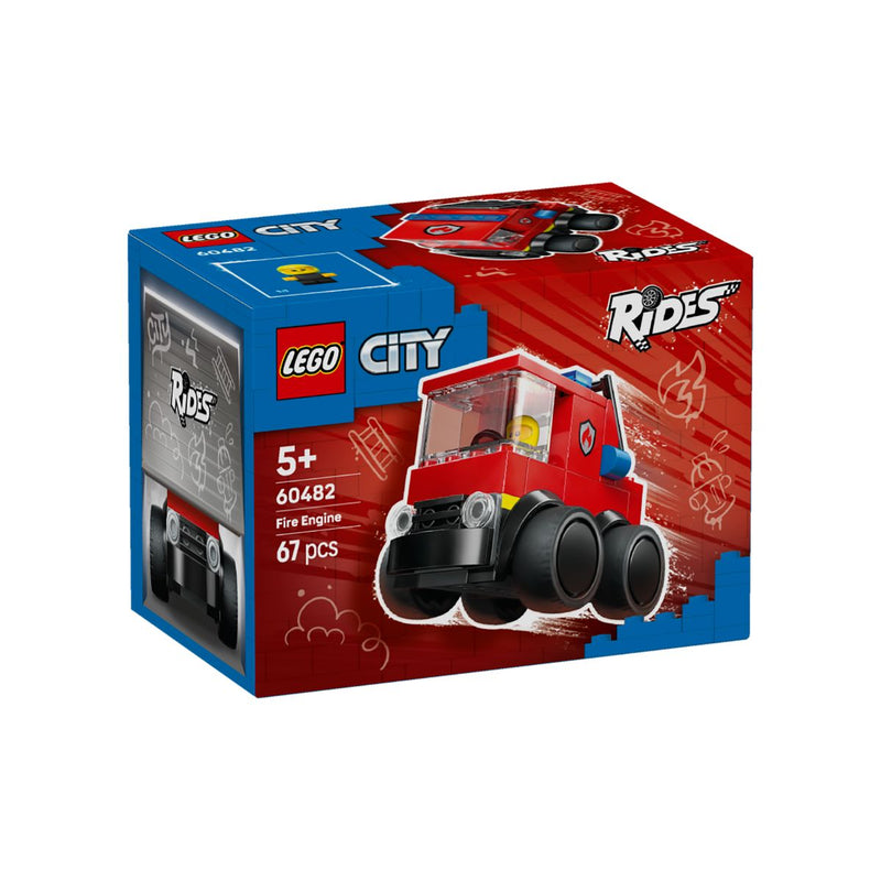 Đồ Chơi Lắp Ráp Rides - Xe Tải Cứu Hỏa LEGO CITY 60482 (67 Chi Tiết) - ảnh 3