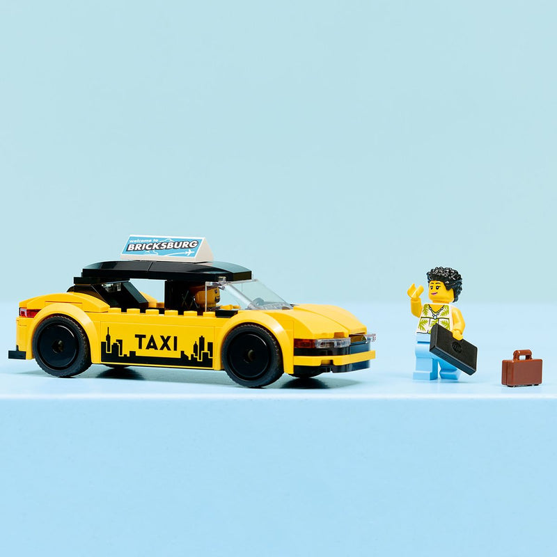 Đồ Chơi Lắp Ráp Xe Taxi Màu Vàng LEGO CITY 60487 (122 chi tiết) - ảnh 5
