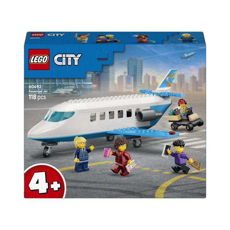 Đồ Chơi Lắp Ráp Máy Bay Chở Khách LEGO CITY 60492 (118 chi tiết) - ảnh 2